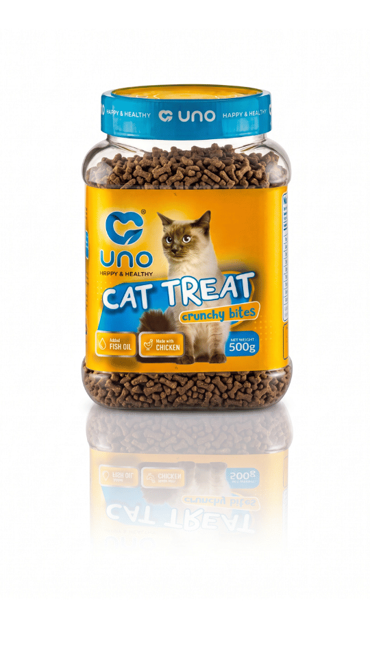 تشویقی گربه اونو UNO - بسته 500 گرمی